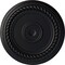 Ekena Millwork Alexandria Rope Ceiling Medallion (Fits Canopies up to 4 5/8"), 19 5/8"OD x 1 1/2"P, Steel Gray CM18ALSGS - alternate 1